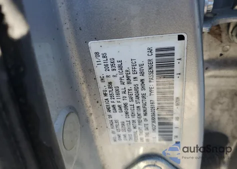 2009 Honda Accord Exl from USA, damaged, VIN 1HGCP368X9A026167